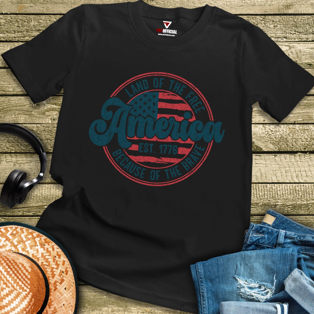 T-Shirt - America Land Of The Free