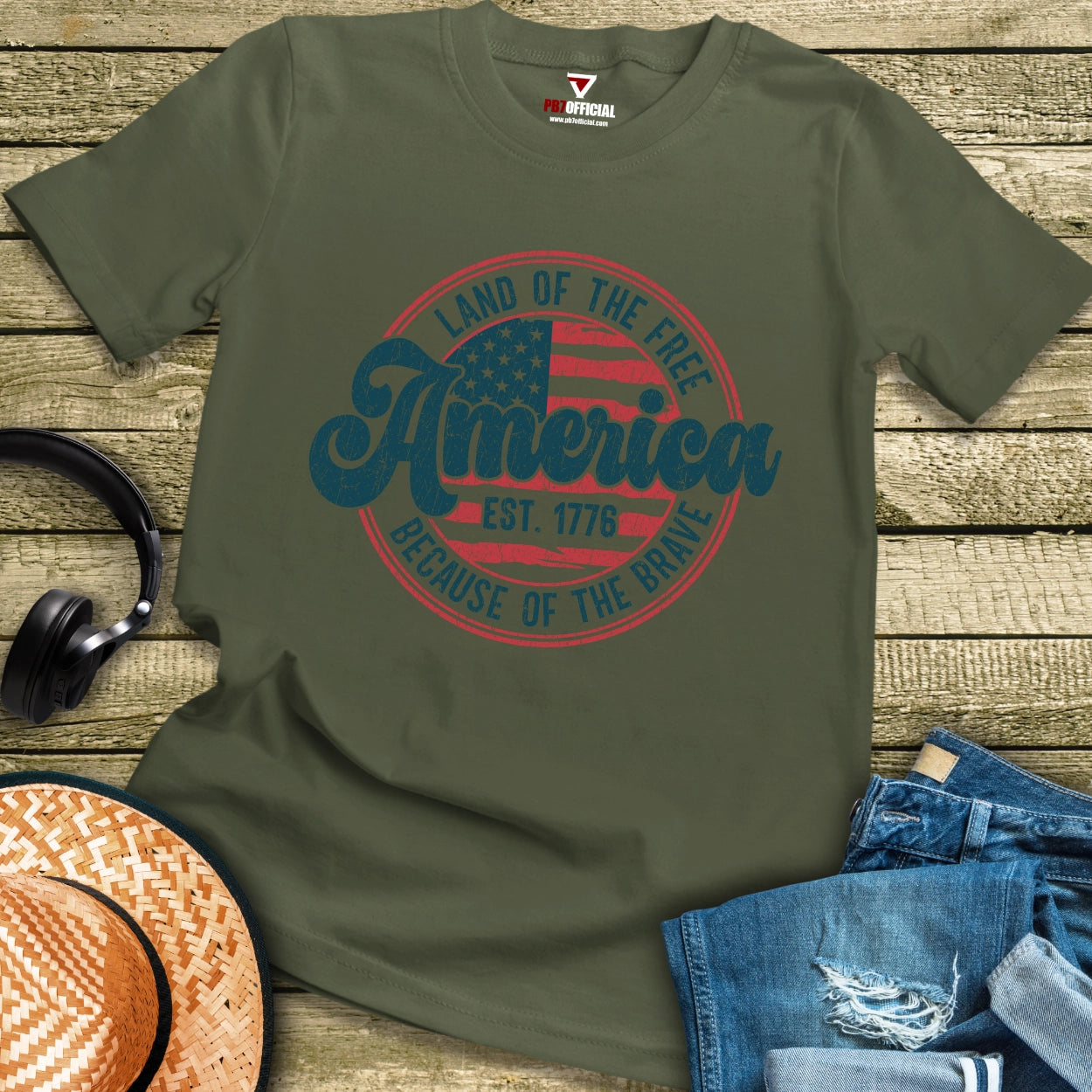 T-Shirt - America Land Of The Free