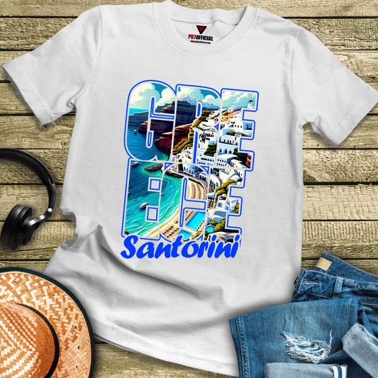 T-Shirt - Greece Santorini