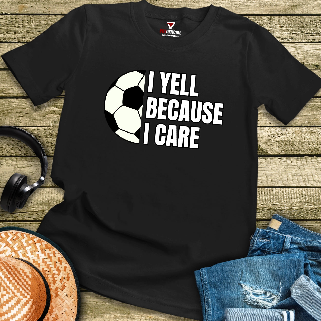 T-Shirt - I Yell Because I Care