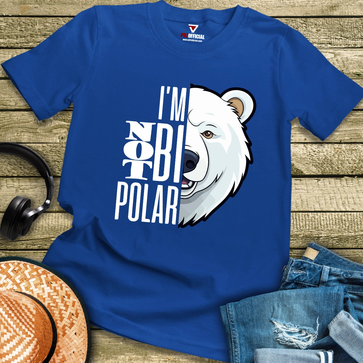 T-Shirt - I'm Not Bi Polar