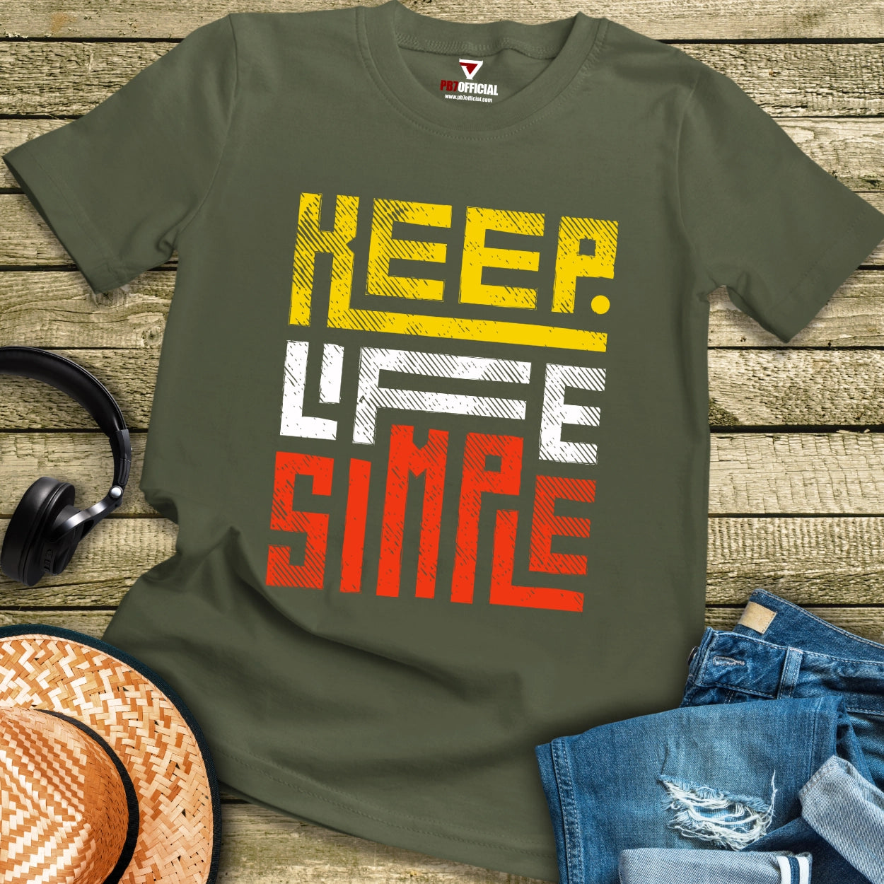 T-Shirt - Keep Life Simple V.1