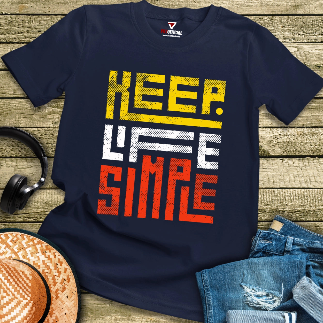 T-Shirt - Keep Life Simple V.1