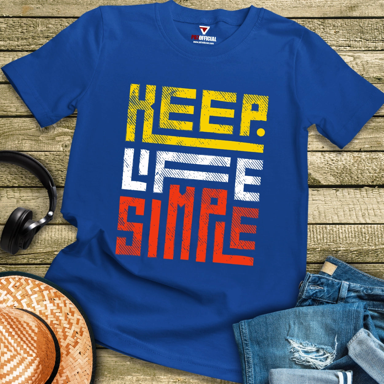 T-Shirt - Keep Life Simple V.1