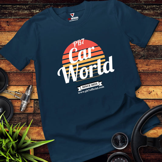 Organic Premium T-shirt - PB7 Car World Retro