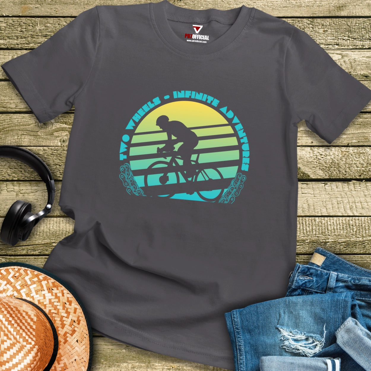 T-Shirt - Two Wheels Inifinite Adventures